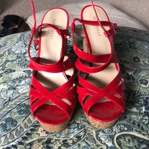 Nine West platform sandals